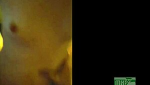 Mexican college slut rides big cock until squirting then licks balls for cum after banana play