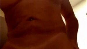 Why Does Busty Tranny Cum While Playing With Cock?