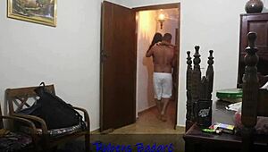 Oh man, can you believe my stepdad waited until mom left to drag me to bed and pound my tight ass with his massive cock?!