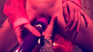 hey, what's up with this plug in the ass of that hot tattooed latina bia roman leading to cum on ass outdoors?