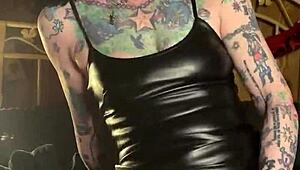 Milf Hotink4u Orgasms Hard Riding A Dildo With Wet Pussy And Piercing