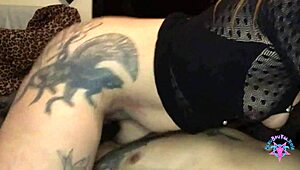 hey, you gotta see moonlight pearl this slutty tattooed milf facesitting on big dick getting her butthole licked and pussy slammed hard in interracial action with rough doggystyle and blowjob