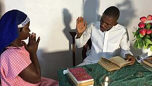 Oh man, full video of that reverend step sister confessing sins to the father ending in multiple cumshots and squirts with Booty Babbie and Harveyxbush linking up