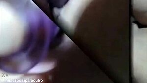 In this classic retro scene, Karina at 21 years old explores anal play with a huge butt plug. Lucas shares his wife in passionate assfucking fun.