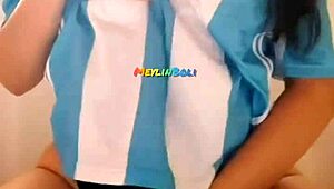 Argentine Cutie Shares Her Intimate Self-Touch Video