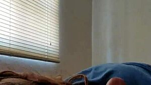 hey, you think this blonde can handle sucking that hung stud until he explodes everywhere?