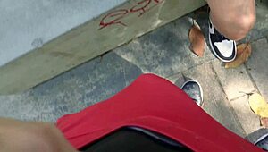 Met Colombian pornstar Ashley Sanz who invited me to fuck her tight ass in amateur session