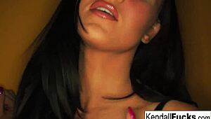 kendall karson hints at a sensual tease with that intriguing stock fetish vibe