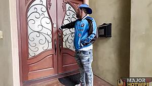 Watch Busty Redhead Milf Peaches Get Her Wet Pussy Licked And Fucked Deep By Rome Major!