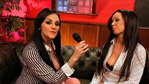 Wow! Lexi Ward, Lou Lou, and Lauren Rosario fuck the cook in spectacular 4k foursome!