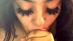 i love how brea bends over with her big phat chocolate ass for that deep doggystyle creampie from big black cock in pov