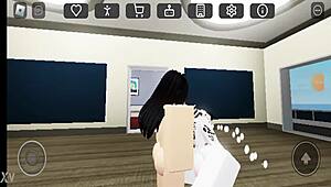 Futa girl penetrates cow in intense futanari encounter with thrusting and domination details.