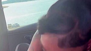 Hey, check out this sloppy dick sucking session by the lake – it's wild! 🌊🍆