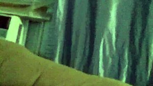 a simple narrative of doing doggy style at home with the wife on phone