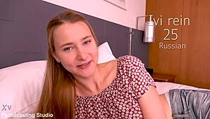 hey check out skinny ivi rein handling that big dick in her casting interview