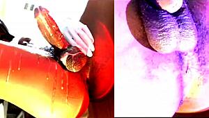 Big daddy unleashes cumshot compilation with ass worship, dick sucking, and monster cock domination in bdsm style