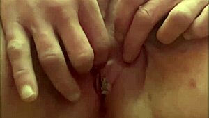 Squirting Pee Strong Stream After Orgasm By Rubbing My Pierced Clit In Homemade Video