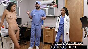 Aria nicole takes intense pov jizz blast in shaved pussy domination