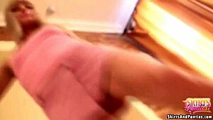 i'm dying to flash you my sexy panties right now, come closer