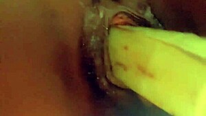 Raw Anal Assfucking With Veggie Inserted Deep Into Pussy For Intense Sex Session