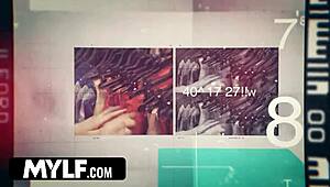 Cute indian milf gets strip searched then fingered and fucked in office