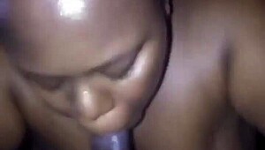 Oh man, this thot just swallowed a huge cumshot! 😏