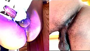 Big daddy unleashes cumshot compilation with ass worship, dick sucking, and monster cock domination in bdsm style