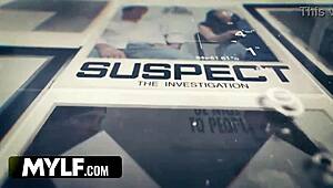 Cute indian milf gets strip searched then fingered and fucked in office