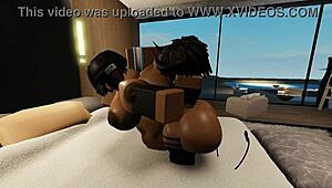 Hey, you ready for this wild incubus and succubus breeding session in full USA shemale action?