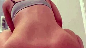 british teen coed gets horny with toys for solo squirting orgasm in high definition pov