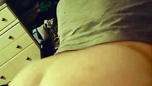 curvy latina bbw bends over for chubby doggystyle action in this amateur pov couple video