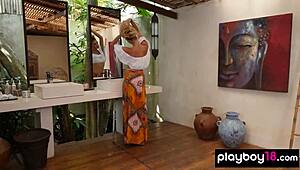 glamorous naked british muse bexie williams works her magic for playboy, yeah