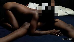 Why resist this sexy African ebony riding cowgirl on that cock with her curvy ass and natural tits