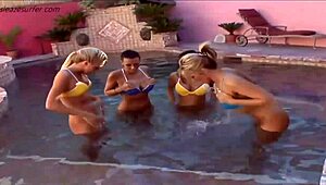 i uh, i can't believe how hot that lesbian foursome was with those teen girls using dildos and toys everywhere