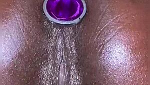 I can't believe how this anal plug gets my pussy squirting so effortlessly every single time, it's just incredible