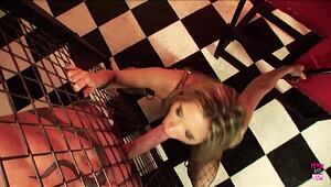 I feel so thrilled in this depraved orgy with blue-haired babe deepthroating and hot blondie bent over in lingerie