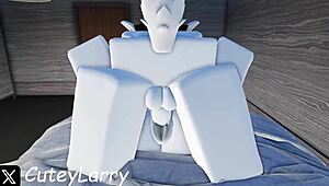 casual tale of roblox condo sex with blowjob and cowgirl riding