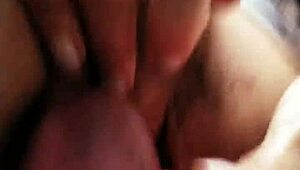 Using Pink Vibrator While Getting Fucked in Pussy and Arse