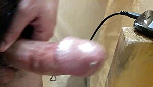 Big Horny Bitch Masturbates Monster Cock Without Cumshot for 10 Days