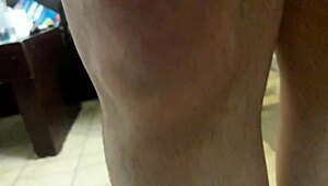 Big Horny Bitch Masturbates Monster Cock Without Cumshot for 10 Days