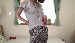 Hey, watch this slim Asian babe deliver a sizzling blowjob and handjob leading to a sloppy cumshot in POV?