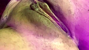 Lexi Smoking And Masturbating With Huge Natural Tits And Big Pussy Lips Using Vibrator