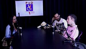 Naughty interview contrasts with Alice Vasconcelos in putaria-filled Porn Cast Brazil part 3 on Sheer Red