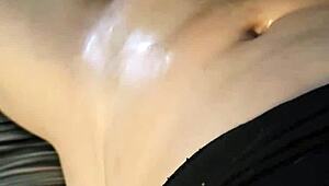 Canadian Couple Delivers Intense Handjob with Cumshot on Bare Feet