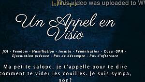 hey, ever tried a video call with some intense french femdom joi instructions?