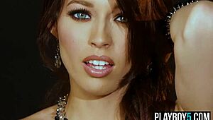 Adorable Horny Teen Model With Big Natural Tits Strips And Undresses In Softcore Solo For Playboy Pairing