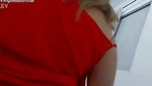 Isn't this shameless milf with beautiful big tits and fleshy shaved pussy just perfect for outdoor pov massage and public sex?