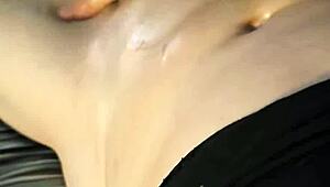 Canadian Couple Delivers Intense Handjob with Cumshot on Bare Feet