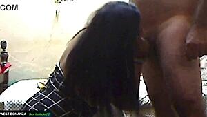 Hey, check out this amateur Latina milf giving a deepthroat blowjob before work with a hot cumshot in her mouth! 😏