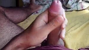 Amateurs Brazilian Skinny Young Masturbates Huge Monster Cock In Bedroom With Moaning Orgasm Cumshot